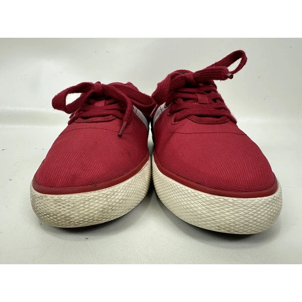 Polo Ralph Lauren Halford Shoes Sneaker Red Men Size 8.5 D